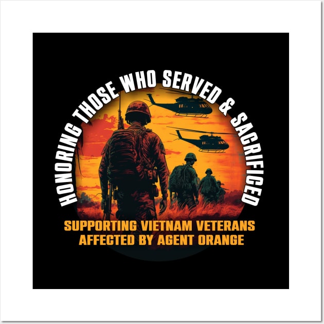 vietnam vet agent orange Wall Art by stuff101